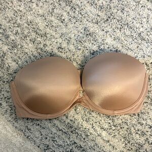 Victoria's Secret Strapless Nude Bra